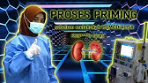 PROSES PRIMING sebelum HEMODIALISIS #hemodialysis #CKD