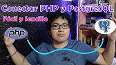 ¿Cómo conectar PHP con PostgreSQL?