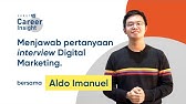 #CaraProfesional menjawab pertanyaan interview kerja Digital Marketing