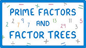 How to Use Prime Factor Trees to find Prime Factors #5