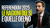 REFERENDUM 8-9 GIUGNO 2025: tutto quello che devi sapere. Le ragioni del SI e quelle del NO.