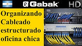 Instalación de rack puestos de trabajo y organización de cables de red