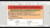 (Z, -) Sustracción de Dos Enteros