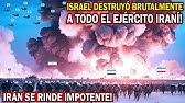 ISRAEL DESTRUYE TODO IRÁN! Jets israelíes atacan a Irán en el bombardeo más intenso hasta la fecha!