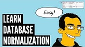 Learn Database Normalization - 1NF, 2NF, 3NF, 4NF, 5NF