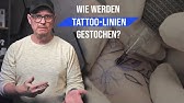 Wie werden Tattoo Linien gestochen?