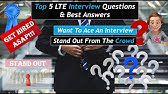 Top 5 LTE Interview Questions & Best Answers