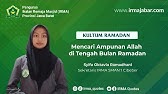 Mencari Ampunan Allah di Tengah Bulan Ramadan