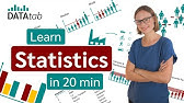 What is Statistics? A Beginner's Guide to Statistics (Data Analytics)!