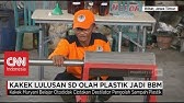 Kakek Lulusan SD Olah Plastik Jadi BBM