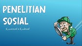 PENELITIAN SOSIAL (PENGERTIAN, KARAKTERISTIK, JENIS) || SOSIOLOGI KELAS X (SEPULUH)