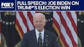 Joe Biden addresses the nation after Trump's win [FULL SPEECH]