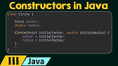 Constructors in Java