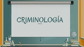 Criminología - concepto, finalidades y relación con otras áreas