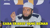 Ta'aruf Yang Benar - Khalid Basalamah