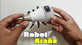 Cómo Hacer un Mini Robot Araña Casero ( Fácil de Hacer)
