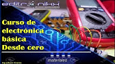 curso de electrónica básica desde cero | Basic electronics course (#2 materiales para el curso)