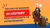 The role of business in history: From merchants to entrepreneurs #entrepreneurship #historylessons