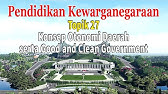 Kewarganegaraan #27 | Konsep Otonomi Daerah serta Good and Clean Government #tutorial #belajar