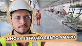 A estação SANTO AMARO vai mudar RADICALMENTE