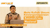 Kewarganegaraan - Kemandirian Nasional: Alif Lukmanul Hakim, S.Fil., M.Phil (Komunikita Eps. 54)