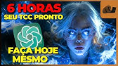 COMO FAZER TCC COM CHATGPT (RÁPIDO E SEM PLÁGIO) ATUALIZADO!!!