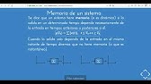 Sistemas SISO, MIMO, Memoria de un sistema, Sistemas (7)