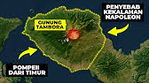 Sepuluh kali lipat dari Letusan Gunung Krakatau, Inilah Letusan Gunung Tambora