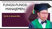 FUNGSI FUNGSI MANAJEMEN (Management Functions) #management