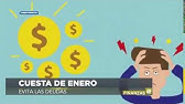 Evita la cuesta de enero