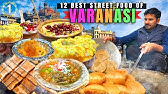 Street Food in Varanasi - ULTIMATE 18-HOUR OLDEST Indian Street Food Tour in Banaras, U.P India! 🇮🇳