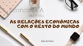 Relações Económicas com o Resto do Mundo | Economia A 11ºano