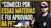 COMEÇANDO DO ZERO: Por quais matérias começar a estudar para concurso PF e PRF