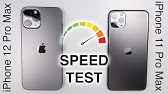 iPhone 12 Pro Max vs iPhone 11 Pro Max SPEED TEST!