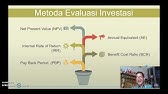 Metode Evaluasi Investasi