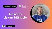 Incentro de um triângulo | Matemática A 10º Ano - Geometria Sintética