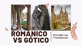 ROMÁNICO Y GÓTICO. Descubre sus 7 diferencias en tan sólo 10 minutos 🎯🏰