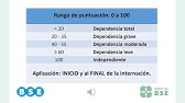 Escala de valoración funcional en el área de internación del HBSE: Índice de Barthel.