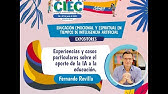CHARLA #10 Experiencias y casos particulares sobre la importancia de la educaciónemocional.