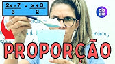 PROPORÇÃO MATEMÁTICA 7 ° ano  \Prof. Gis/