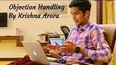 Objection Handling By Krishna Arora | How to do 2cc by Krishna Arora | Krishna Arora