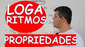 LOGARITMO : PROPRIEDADES OPERATÓRIAS