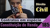 Direito Civil - Aula #185 - Constituição de Renda (É isso!)
