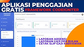 APLIKASI PENGGAJIAN GRATIS DENGAN CODEIGNITER