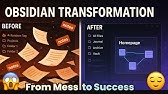 My Obsidian Setup That Actually Works: Simple, Powerful and Minimal