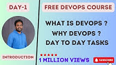 Day-1 | Fundamentals of DevOps | Free DevOps Course | 45 days | #devopscourse #learning