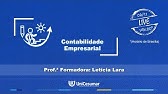 AULA AO VIVO 2 I CONTABILIDADE EMPRESARIAL