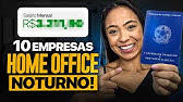 TOP 10 EMPRESAS para TRABALHAR EM CASA meio período em 2025 (100% Home Office!)