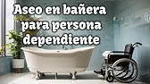 Aseo en bañera para personas dependientes