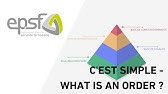 C'est simple - What is an order ? - ENG